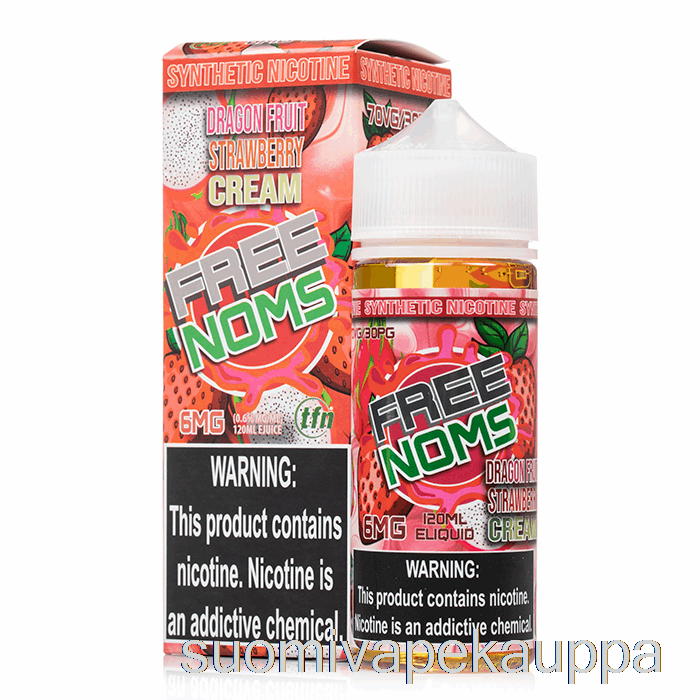 Vape Box Lohikäärmehedelmä Mansikkakerma - Nomenon - 120ml 6mg